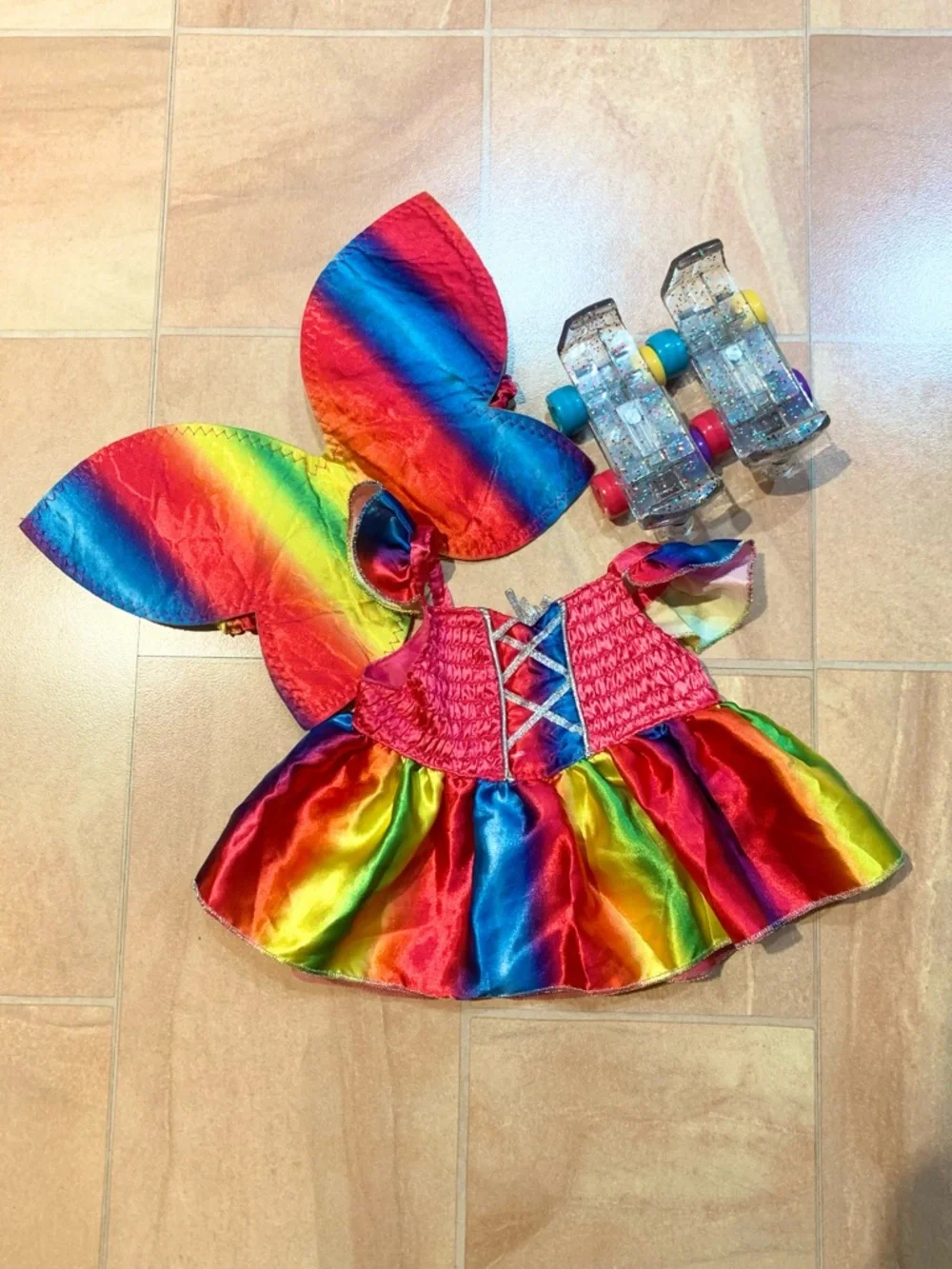 build a bear fairy dress Amazon.com: Stuffems Toy Shop Purple Fairy Princess Dress w/Wand Teddy Bear  Clothes Fits Most 14"-18" Build-a-Bear and Make Your Own Stuffed Animals :  Toys & Games